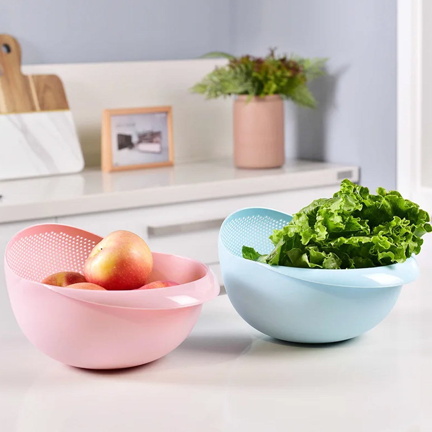 5726 Plastic Rice Bowl / Food Strainer Thick Drain Basket for Rice, Vegetable & Fruit, Strainer Colander, Fruit Basket, Pasta Strainer, Washing Bowl (1 pc ) 5726 Plastic Rice Bowl / Food Strainer Thick Drain Basket for Rice, Vegetable & Fruit, Strainer Colander, Fruit Basket, Pasta Strainer, Washing Bowl (1 pc )